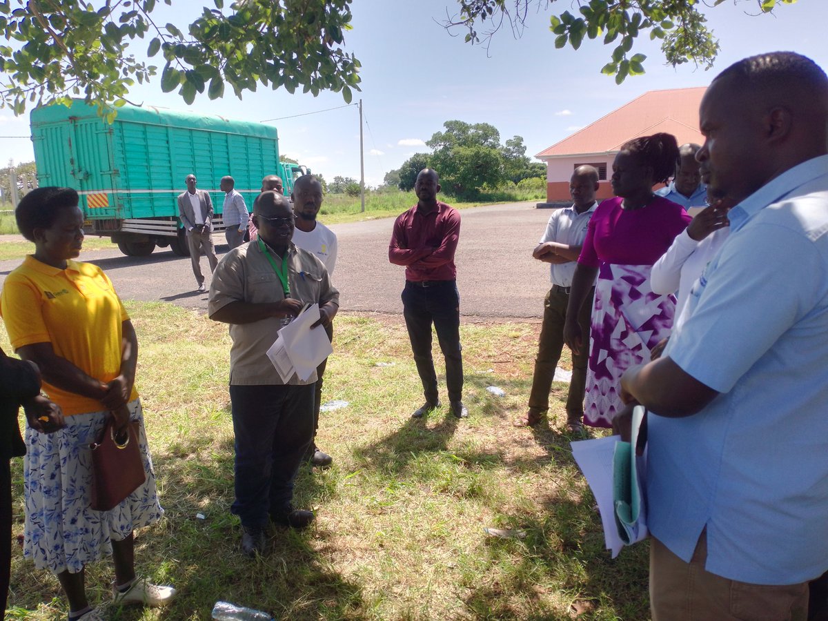 To measure the progress of it's works in our district, Welhungerhilfe has organised for joint stakeholder monitoring, today. Among the projects handled are; 1. 16 major borehole rehabilitations 2. Eight new borehole drills 3. One mini pipe water scheme