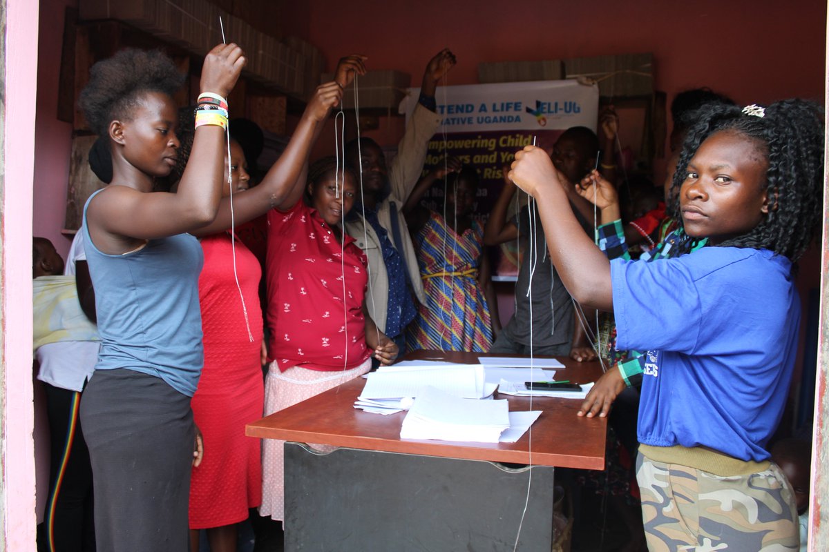 extend_uganda's tweet photo. As we kick off with the "Book Making Social Enterprise" child mothers in Bembe Parish of Namayumba Sub County will be able to produce more book materials for income generation. These targets schools for customized books, super markets and retail shops and other business ventures https://t.co/RsZw1lLGjY