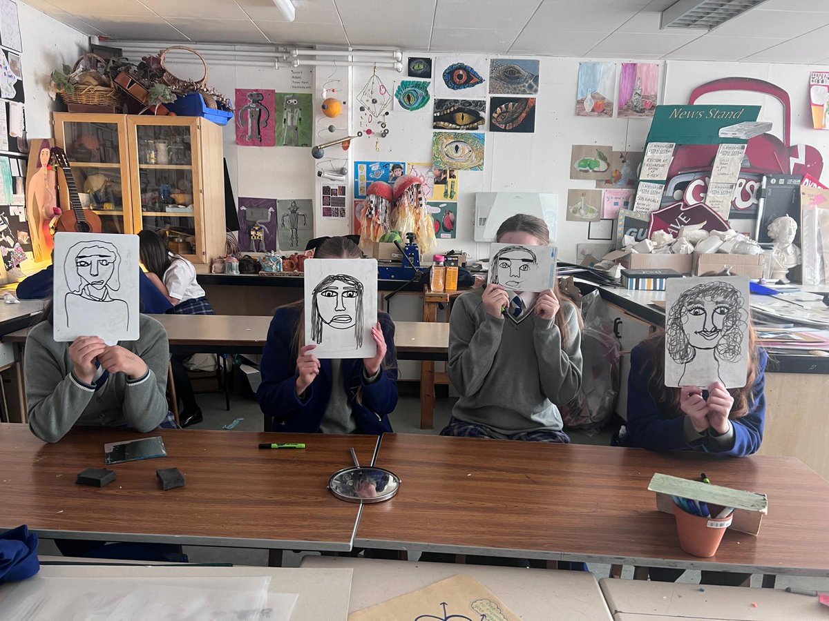 Art and Design have started their freedom portraits as part of the IDL project. Thanks go to student teacher MS McAllister. 
#KAHumanRightsFreedom