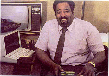 #csweek Heros- Today we look at Jerry Lawson who is responsilbe for the first cartridge video game console. He started Videosoft where he developed software for Atari and the colour bar generator—software designed to calibrate a television’s colour picture. #computerscienceweek