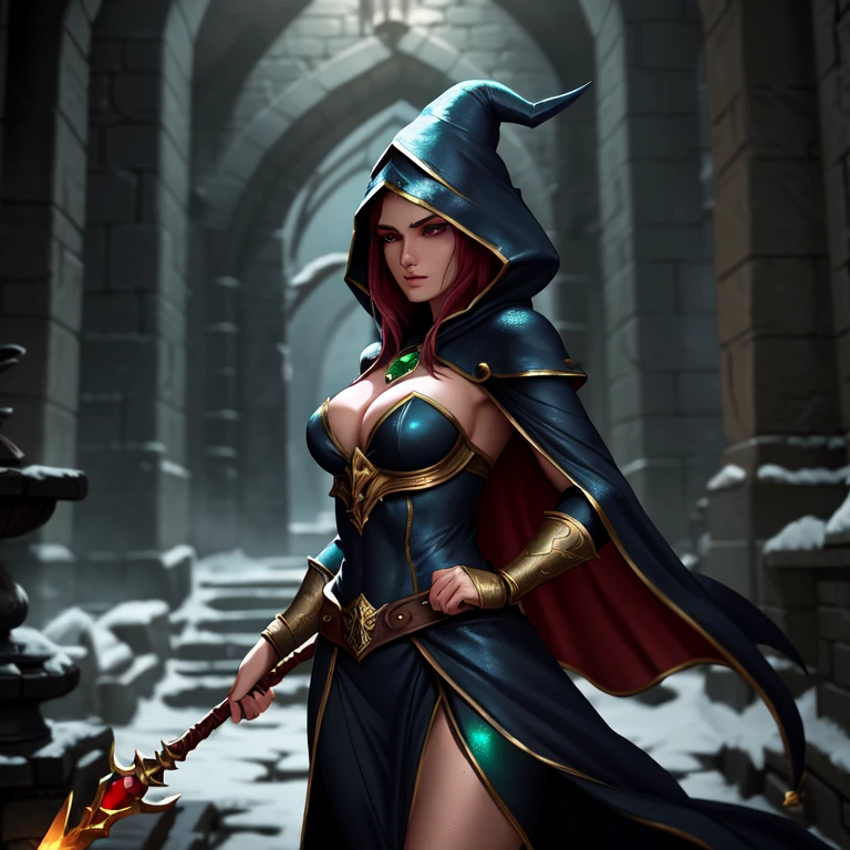 x645th's tweet photo. #CuteGirl #Waifu #SFM #dungeon #autumm #fall #elf #wizard #mage #magic https://t.co/HhEjM0vnhE