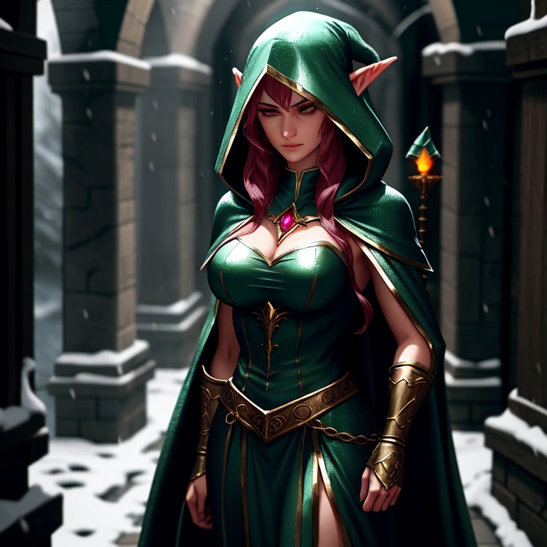 x645th's tweet photo. #CuteGirl #Waifu #SFM #dungeon #autumm #fall #elf #wizard #mage #magic https://t.co/HhEjM0vnhE
