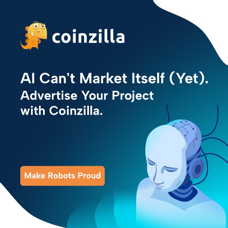 adsbycoinzilla's tweet photo. Your AI Project is Evolving. So Should Your Marketing.