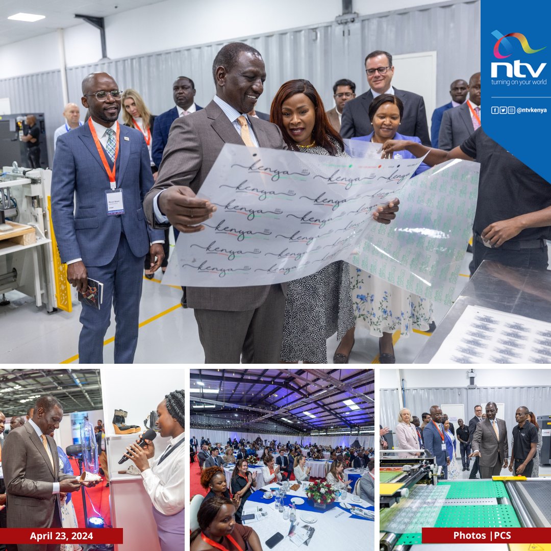 President William Ruto attends the official opening of Nextgen Packaging Kenya EPZ Limited