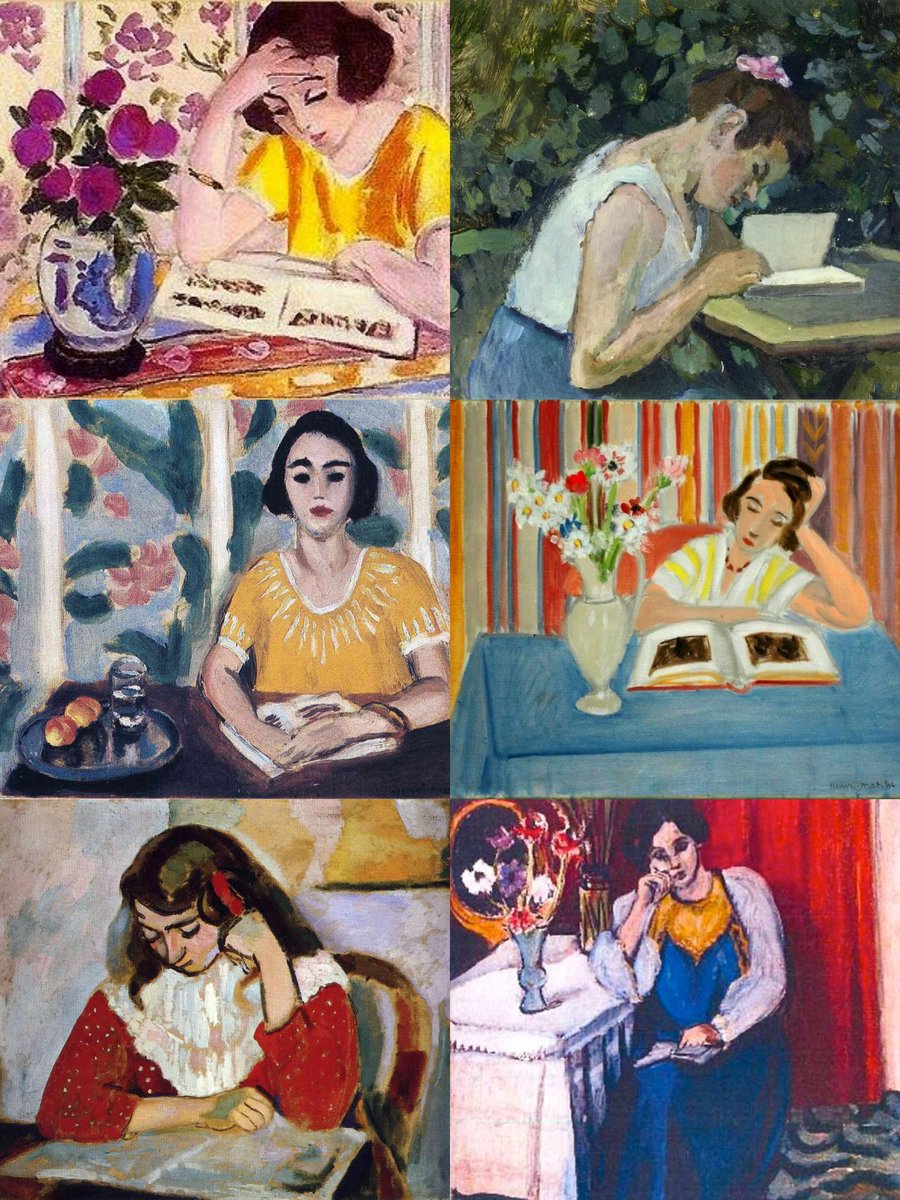 Matisse os desea una feliz lectura. #DiaDelLibro 
#SanJordi 
#SanJorge