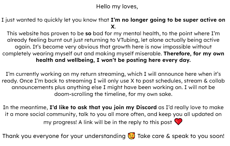 OpheliaBlackVT's tweet photo. SMALL ANNOUNCEMENT - please read if you can! alt text is available ❤️ https://t.co/Gbub3WW4hJ