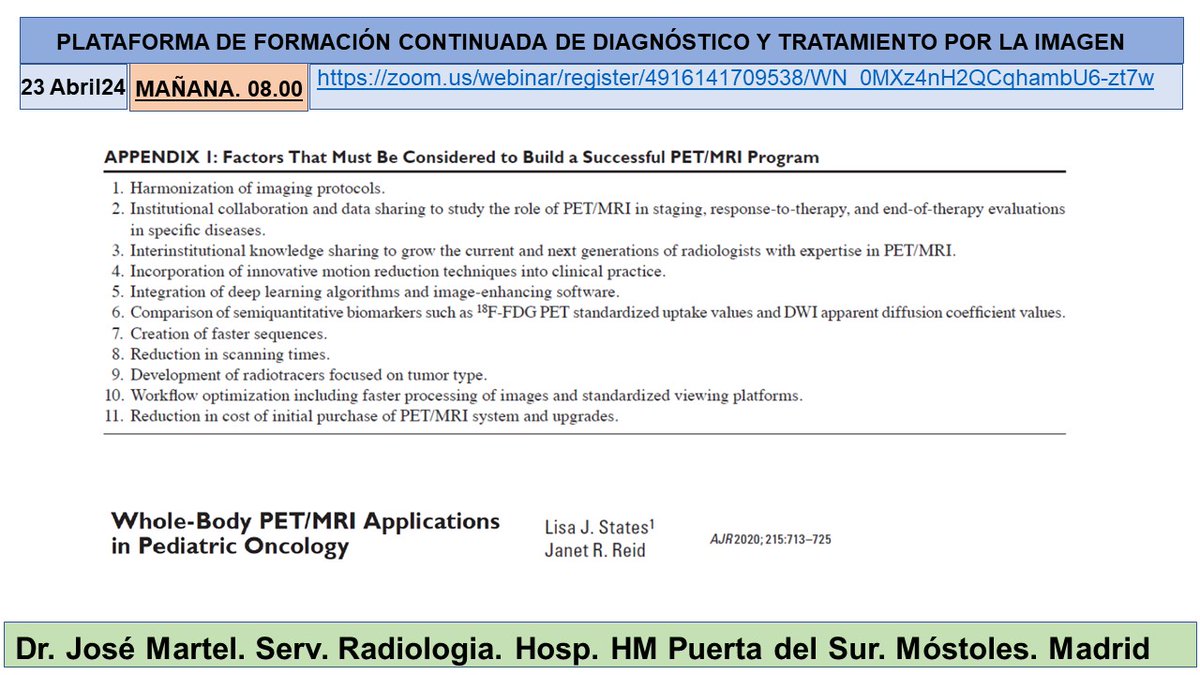 Interesante sesión del Dr José Martel sobre “RM fetal: Correlación pre y postnatal en patología urinaria con moderación del Dr Jaime Isern @hospitalclinic @MskSerme @SE_Rad_Ped @idibaps @idibgi @htrueta @gencat @Radiolegs_CAT @seram_rx @iasgirona @AreaHjt @myESR @RSNA