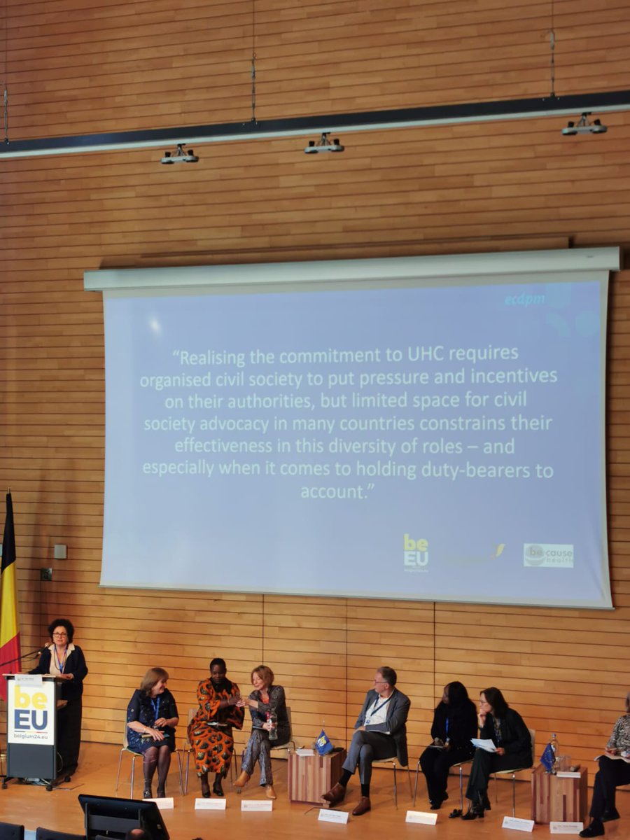 At @EU2024BE right now, @NDentico speaking about misplacing public spending in health, referring to @Oxfam Sick Development report on how @EIB and other development institutions fund expensive for-profit hospitals in poor countries. oxfam.org/en/research/si…