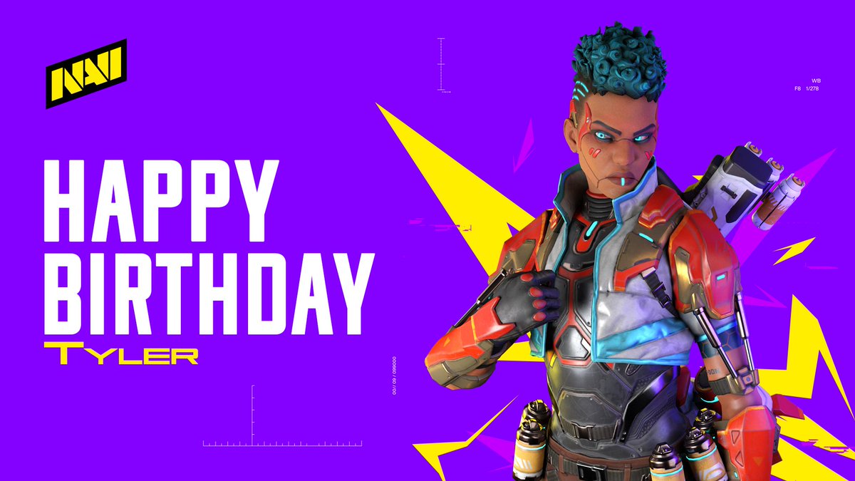 Happy Birthday, @tylerfps_! We wish him only positive vibes & the best of luck in Los Angeles at ALGS: 2024 Split 1 Playoffs. #navination