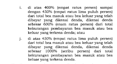 Keributan Becuk di timeline membuat hamba membaca PP 39/2019 tentang Denda Kepabeanan. Emang gede banget ternyata sanksi administrasinya. Mulai dari 100% sampai 1000% dari kekurangan pembayaran. Ini mah rakyat biasa mana tau. Disosialisasiin dong...biar kita kritisi aturannya.