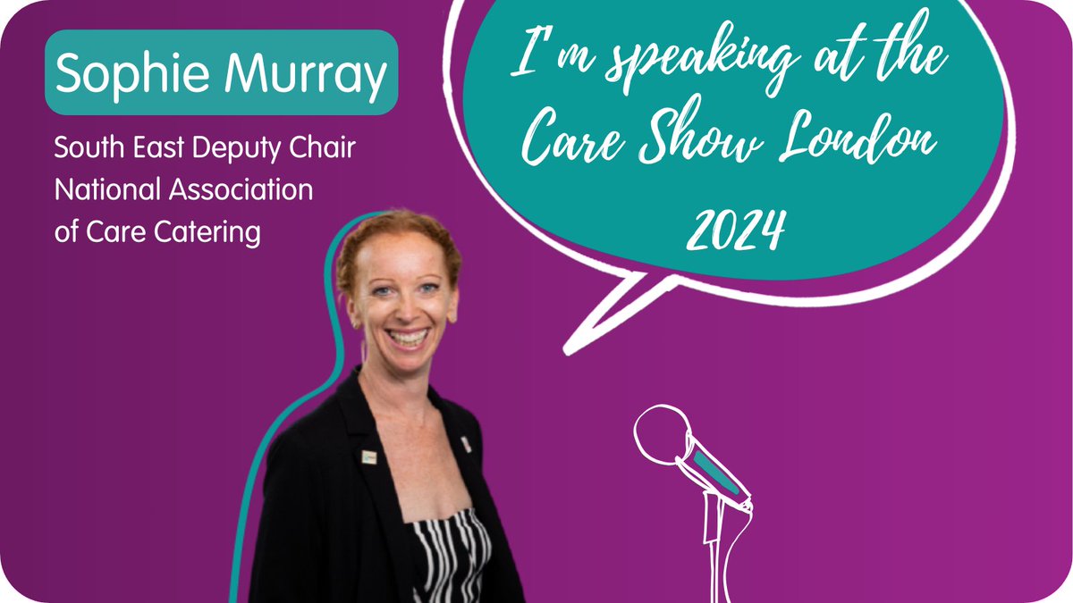 Sophie Murray - NACC South East Deputy Chair, will be speaking at the Care Show London on Wednesday 24th April at 11.30am in the Business Theatre. Sophie will be speaking about the Care Catering and the new Single Assessment Framework.