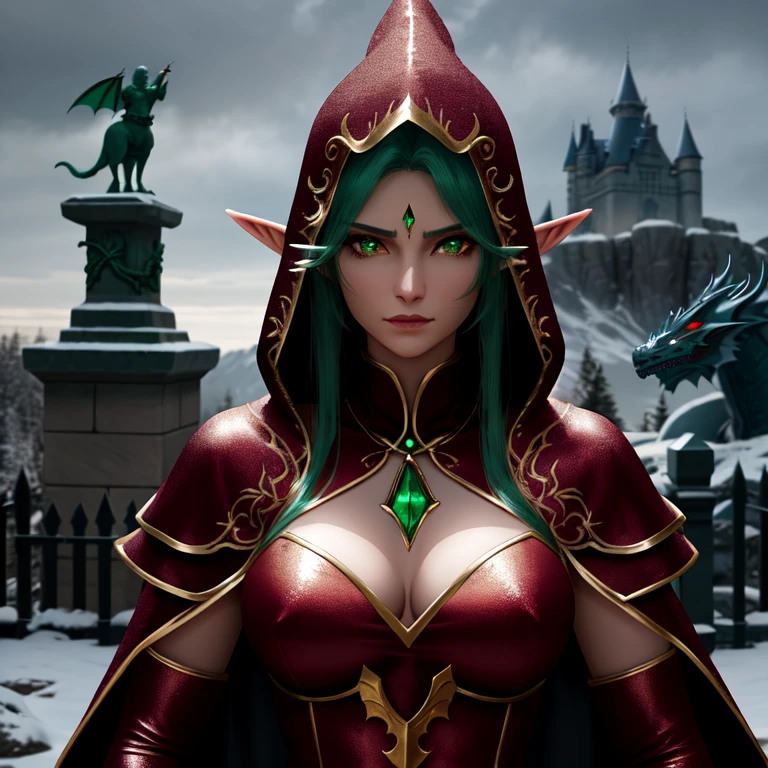 x645th's tweet photo. #CuteGirl #Waifu #SFM #dungeon #autumm #fall #elf #wizard #mage #magic https://t.co/h3Dz02xbwF