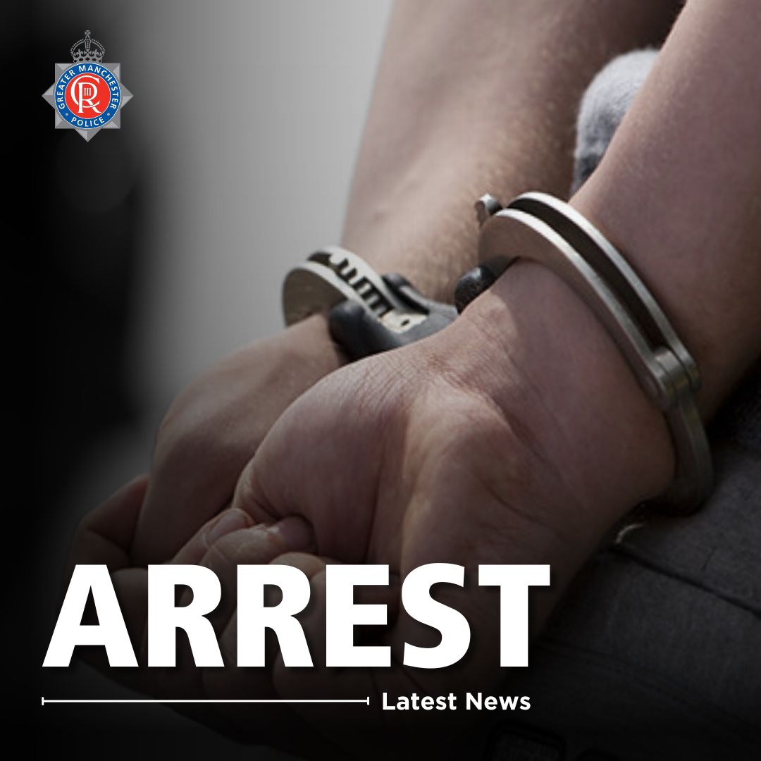 After a report of a number of robberies in Ashton, #GMPTransportUnit have arrested 5 males, with the help of @GMPDogs who tracked one of the males hiding in a thick wooded area. If you have any information regarding this incident please contact us and quote log 3459-220424