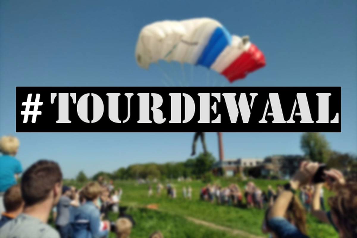 Als alle bezoekers van ons evenement de hashtag #tourdewaal gebruiken dan helpt dat enorm in de promotie. Doe je mee?