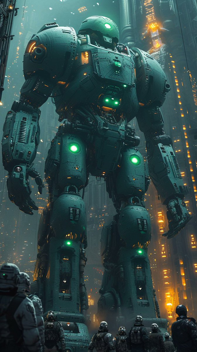 zazuki_ai's tweet photo. The images created by AIPowers. Inspired by the movie " Pacific Rim " #AIpowers #aip #pacificrim #faceai $AIP $AIPOWE #superrobot https://t.co/xqntU1A7Ev