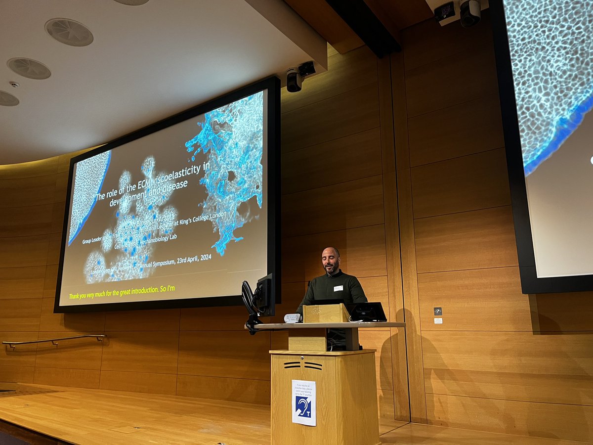 We are LIVE! Very excited for our 7th Annual Symposium to kick off w/ our flagship lecture from Dr Alberto Elosegui-Artola at @TheCrick today.

#LSCN2024