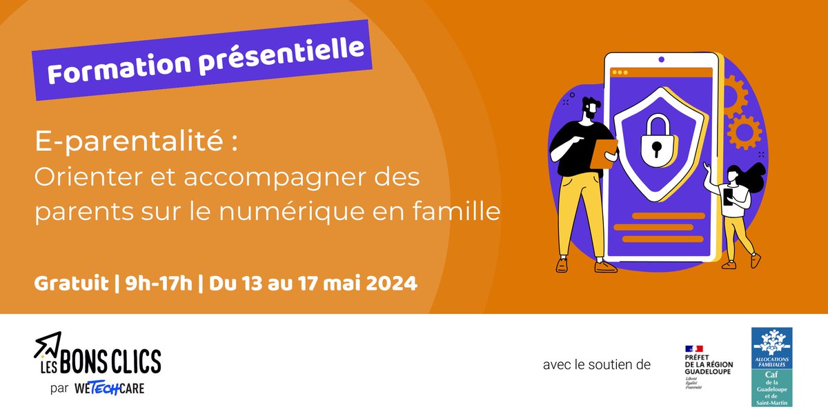 Nos prochaines sessions de formations sont presque complètes avec +100 inscrits 💪 RDV le 13 & 14 mai à la DEAL #Guadeloupe pour participer à nos formations : présentation de notre diagnostic, outils et méthodologie d'accompagnement. 👉Inscription : bit.ly/3w0Xzq6 2/2