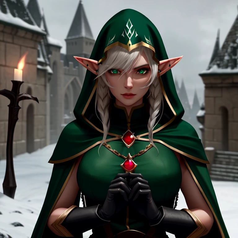 x645th's tweet photo. #CuteGirl #Waifu #SFM #dungeon #autumm #fall #elf #assassin #hood #crystal https://t.co/TcdUnDkKtd