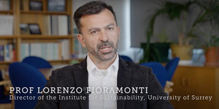 “The university of the future is a university that makes an impact.” - Institute Director, @lofioramonti 
@uniofsurrey @CES_Surrey 
Watch the #TranformingTheWorldToSustainability campaign from CWP x IEMA: tinyurl.com/4m8jumk9

#SDG4 #collaboration #GreenSkills #sustainability