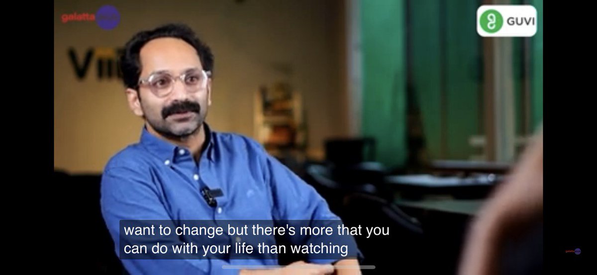 FaFa woke up chose violence ... 😭😭

' there is more that you can do with your life than watching cinema' 

Literally the worst thing you can suggest @baradwajrangan

#Avesham #FahadhFaasil