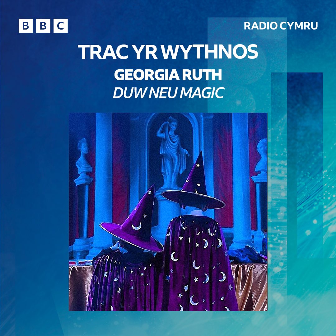 Dyma ni, trac yr wythnos @BBCRadioCymru wythnos hon yw… 🥁🥁🥁 @georgiaruth - ‘Duw Neu Magic’ 🏴󠁧󠁢󠁷󠁬󠁳󠁿💥 Georgia Ruth is this week’s track of the week on BBC Radio Cymru