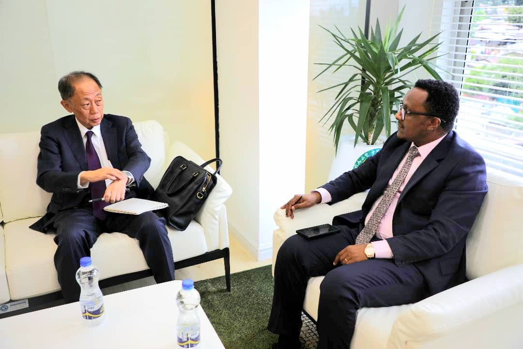 🇯🇵 is one of the foreruning partners to the DDR program contributing the much-needed significant finance for phase I. I met with Ambassador Shibata @JapanEthiopia who reassured me of the continuation of support from his government. #Partnership for peace in 🇪🇹.@UNDPEthiopia