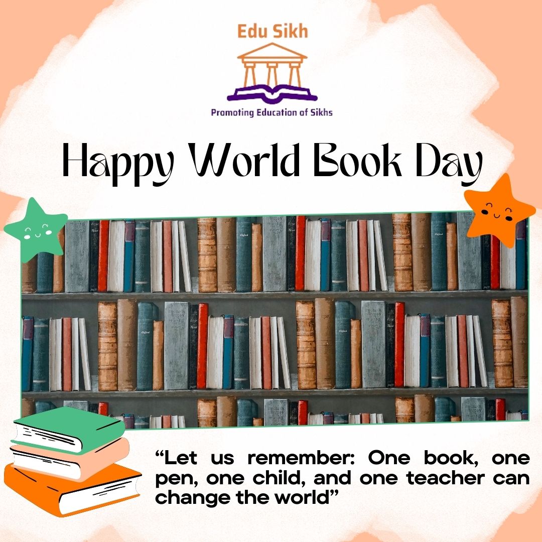edusikh's tweet photo. Happy World Book Day!!

#edusikh #WorldBookDay #CelebrateBooks #WordsOfWisdom #WBD #BookDay #ReadingCelebration https://t.co/HiVALSGiun