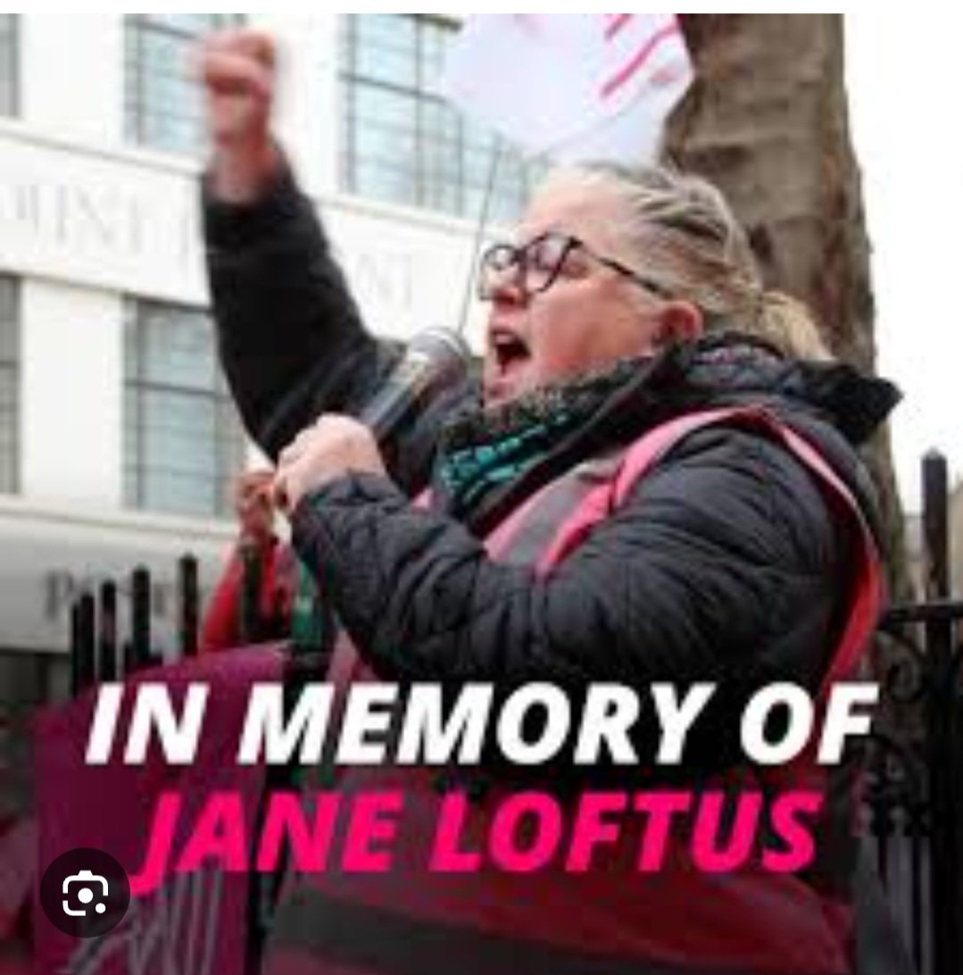 Postal Conference began with a minute's applause in memory of Jane Loftus. A diamond shaped by Liverpool and polished by class struggle. Sorely missed. #cwu24