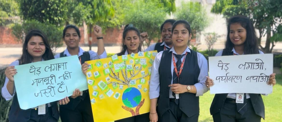 🌴Plantation campaign by Department of Journalism and Mass Communication students of IAMR group of Institutions on World Earth Day.🌎

#iamr #iamrgroup #group #ghaziabad #warmwishes #EarthDay #Sustainability #ProtectOurPlanet #earth #nature #protection #EarthDay2024 🌎✨