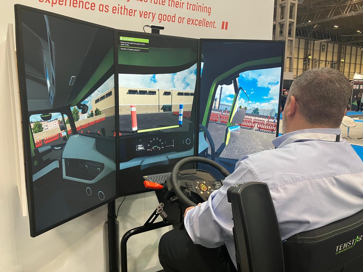 We’re here at this year’s #CVShow. Come and see us at Stand 5D20 and find out how we support our members with our many services and the wider industry through our campaigning.

We have our truck simulator here too.

Register: bit.ly/CVShowReg24