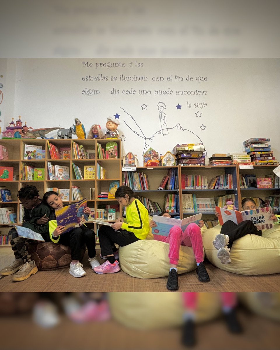 CeipMalaga's tweet photo. ¡Feliz día del libro! Os mostramos algunos de los momentos que nuestro alumnado pasa en nuestra biblioteca. @AndaluciaJunta @EducaAnd @malaga @cepmalaga 

🏫 CEIP Manuel Altolaguirre
☎️951 29 88 56
📍Calle Arlanza, 6
📧 29006131.edu@juntadeandalucia.es https://t.co/yCPxuYw901