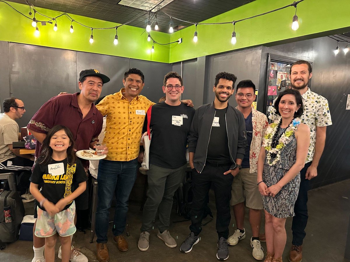 CodeWithAloha's tweet image. Our hero @sarabronin the @ZoningAtlas  Director recently visited Hawaii and joined us at a Pro Housing Pau Hana event. Hope you enjoy the HZA swag 😎 (yay for stickers and tote bags!)

Relevant Linkedin Post: linkedin.com/feed/update/ur…