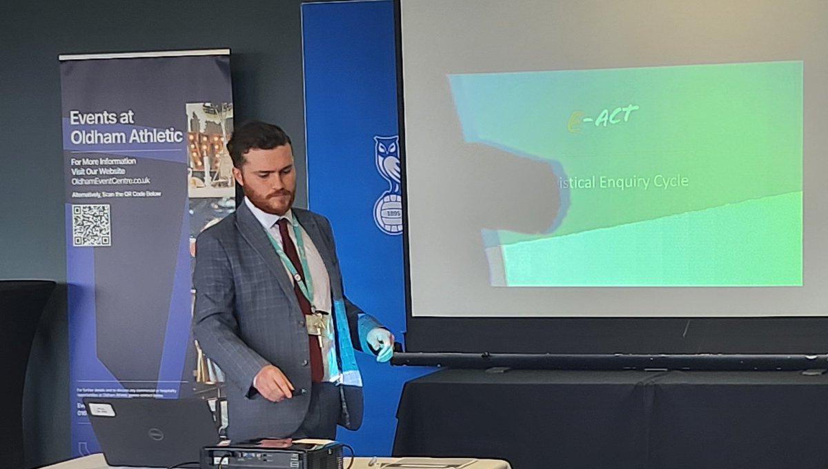 RoytonCrompton's tweet photo. Our own Mr Mulgrew starting off the day. #statistics #maths #excellence #weareact @EducationEACT https://t.co/oC1g87XSh5