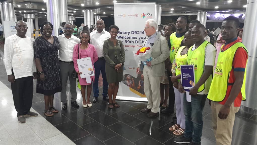 ARRIVALS: International delegates from other @Rotary Districts have started making there way ahead of the @rotaryd9214 and @RotaractD9214 #99thDCA happening from 24th - 27th April at @spekeresort