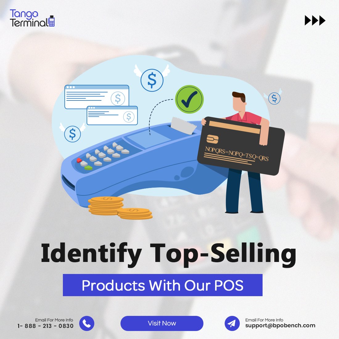 Identify top-selling products, track inventory levels, and analyze sales trends to optimize your marketing strategies.

#tangoterminal #pos #retailbusiness #automatingtasks #marketingsolution #ecommerce