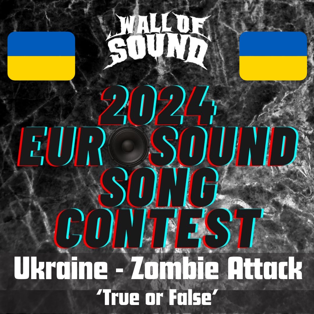 Huge news with #ZombieAttack representing Ukraine 🇺🇦 with their thrash-tastic track ‘True or False’

Check it out here: youtu.be/61chCQPyZ0E?si…

Get ready to vote in two weeks!

@wallofsoundau #WosEurosound