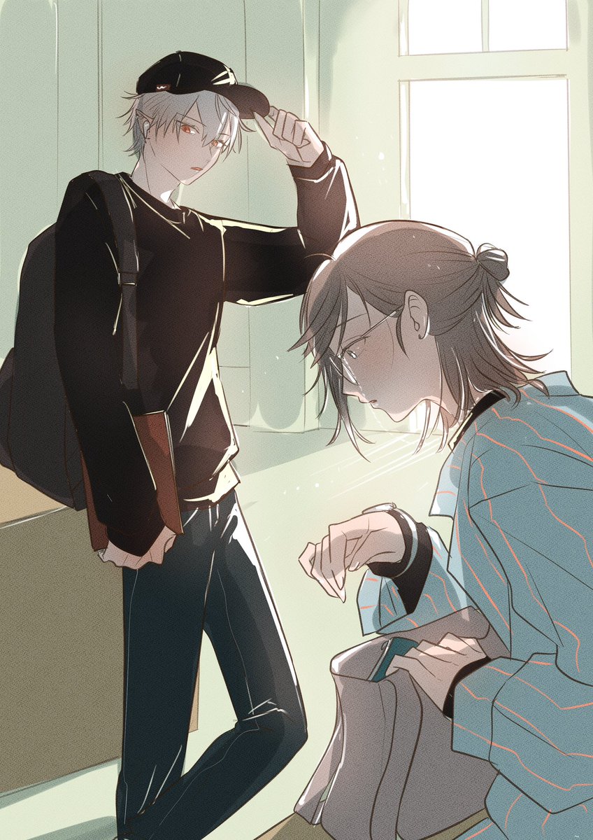 叶(にじさんじ) 「大学生 #くろのあとりえ #かな絵 #KuzuArt」|LLのイラスト
