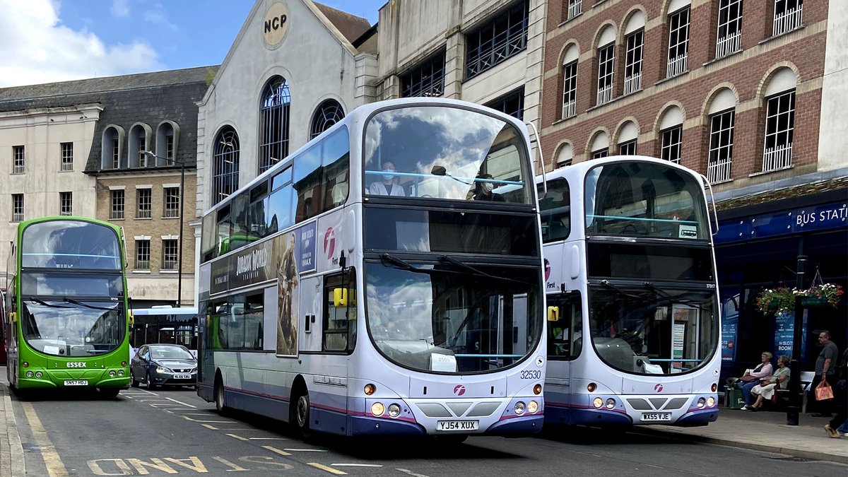 #Throwback 20/06/22
A selection of First Colchester Volvo B7TL's are piuctured in Colchester.
- 37036 YJ06 XLB
- 37017 WX55 VJE (Withdrawn)
- 37027 YJ06 XKS
- 32530 YJ54 XUX (Withdrawn)