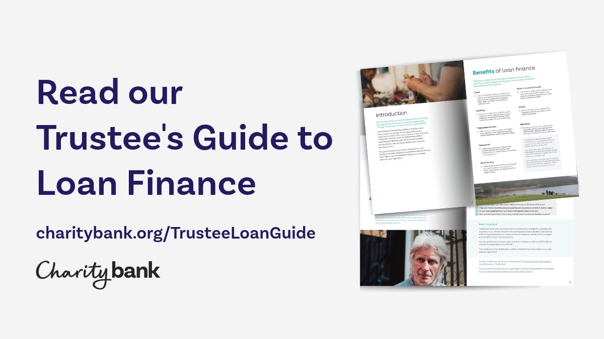 At Charity Bank, we understand the unique challenges charities face when it comes to managing their finances, while staying true to their mission. To help, we’ve put together a Trustees Guide, designed to empower trustees in navigating the complexities around loan finance. In…