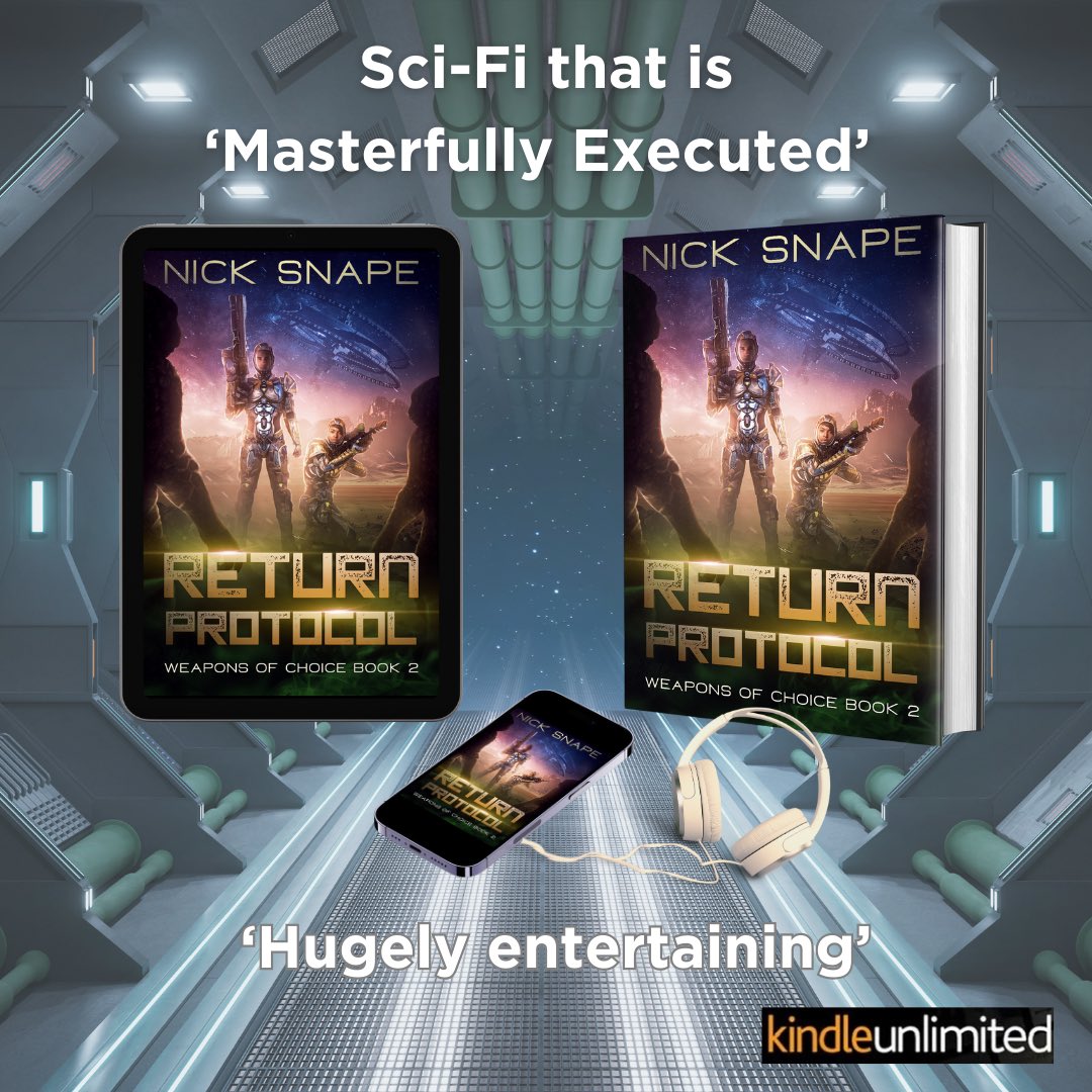 A #scifi #book #review for Return Protocol: ‘Lots of twists and turns- a well thought out story. The characters are believable and emotion plays a strong role, just as in reality. The 'heros' have their foibles, making it more belivable (something that not all sci-fi achieve).’