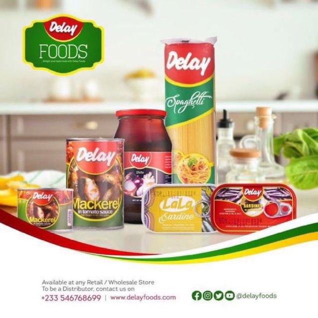 Delay Foods is a leading food manufacturing company in Ghana that provides a wide range of affordable, high-quality food products for both wholesale and retail 
#DelayFoodsTheBest