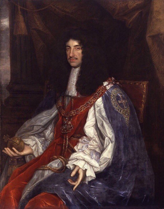 23 Apr 1661: Charles II is crowned King of #England and #Ireland #otd A nice day for a Restoration of crowns.