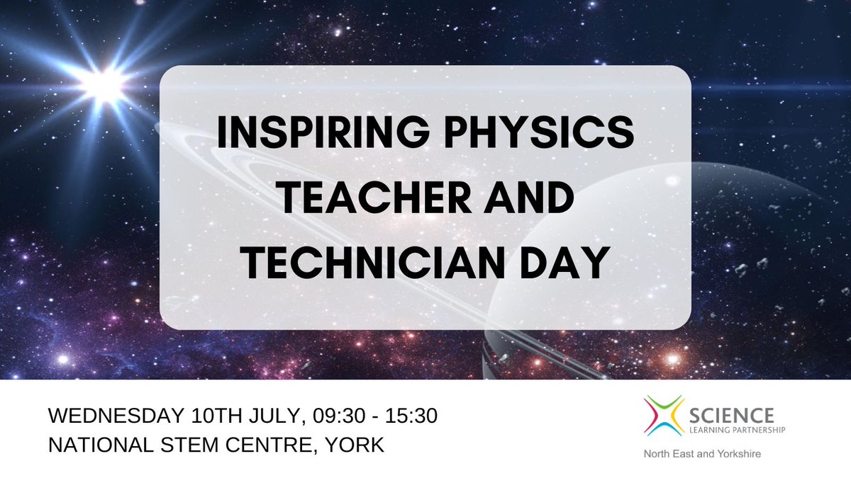 N & W Yorkshire Science Learning Partnership tweet media