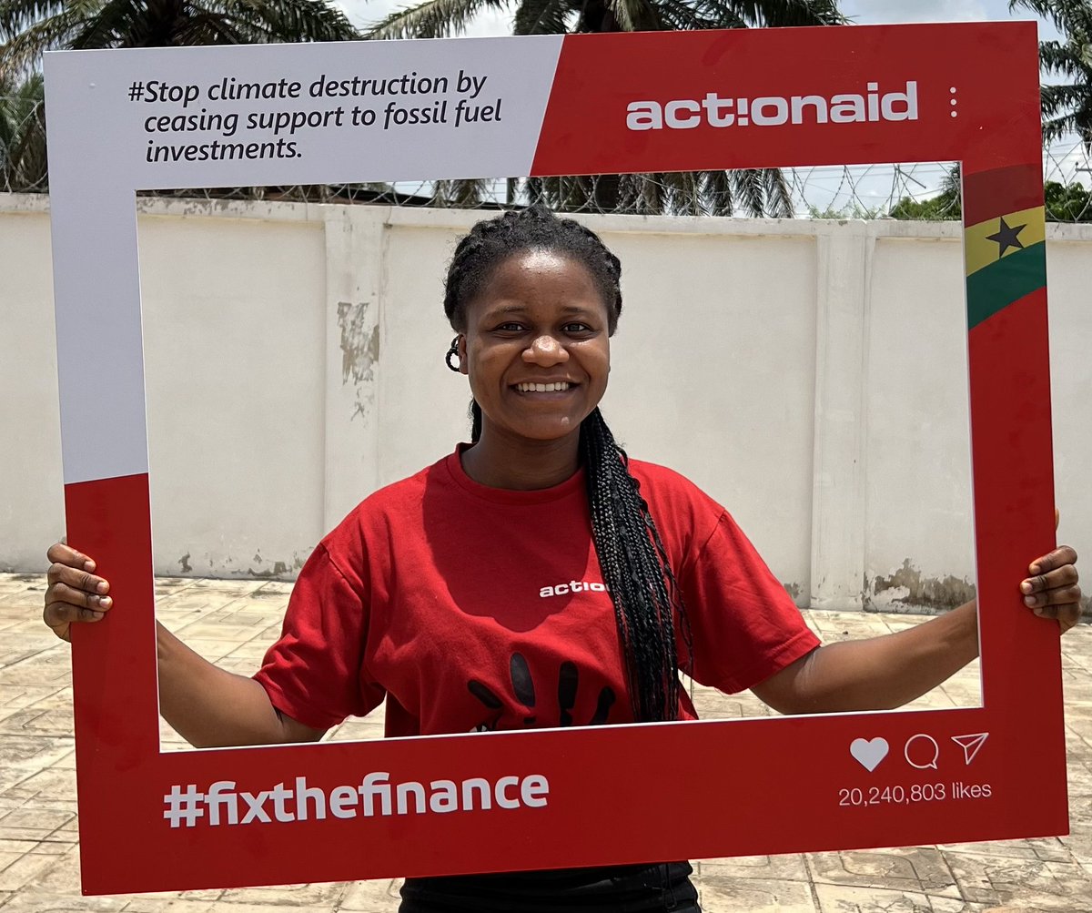 ActionAid's tweet photo. 🗣️We need YOU!

Join us in urging banks to stop climate destruction by ceasing financial support to fossil fuel projects! #FundOurFuture #FixTheFinance

Stand with us👉https://t.co/Yhqjn03fFt https://t.co/Cx8rO2Lftr