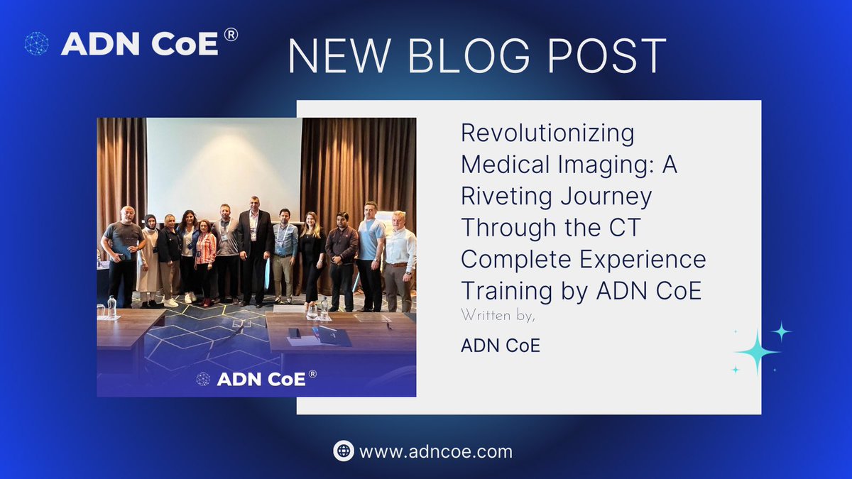 Discover the highlights of our recent CT Complete Experience training by ADN CoE, where medical professionals gathered to revolutionize medical imaging. 
🔗 adncoe.com/post/revolutio…
🔗 adncoe.com/news/revolutio…
#ADNCoE #MedicalImaging #CTTraining #HealthcareEducation