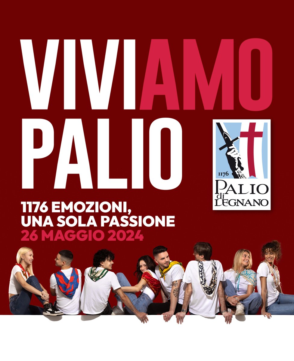 Si può vivere il Palio senza amarlo? Ovviamente no!
Scopri il programma delle manifestazioni 2024
👉 paliodilegnano.it

#viviamopalio #paliodilegnano2024 #fondazionepalio #campagnaufficiale2024