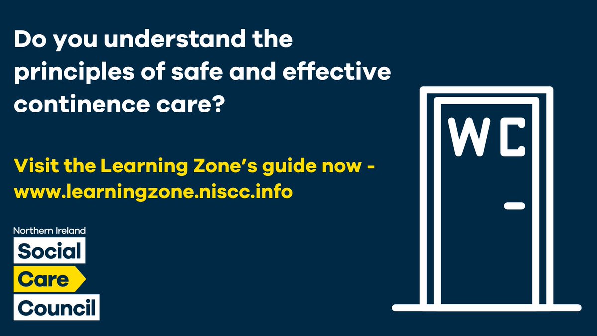 Check out our Good Continence Care resource to learn how social care workers can play an important role in ensuring good outcomes for people they are supporting within the community. #LearningZone #ContinenceCare #SocialCare #Support #Yes2SocialCare