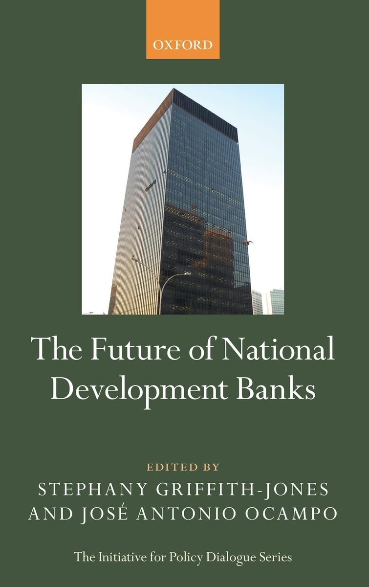 In the development finance class, today, from this great book edited by @stephanygj and @JoseA_Ocampo we discussed Qiyuan Xu's chapter on China Development Bank. The @ceu students liked the detailed institutional reform, but we missed politics from it.