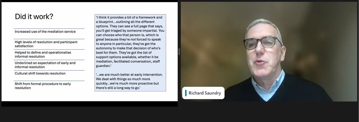 StewartGee3's tweet photo. At the @acasorguk - @RichardSaundry and Gemma Wibberley nailing the evidence around use of Mediation at East Lancs Hospitals NHS Trust.
https://t.co/tJQ31HH72S https://t.co/gkPPEi5OIy