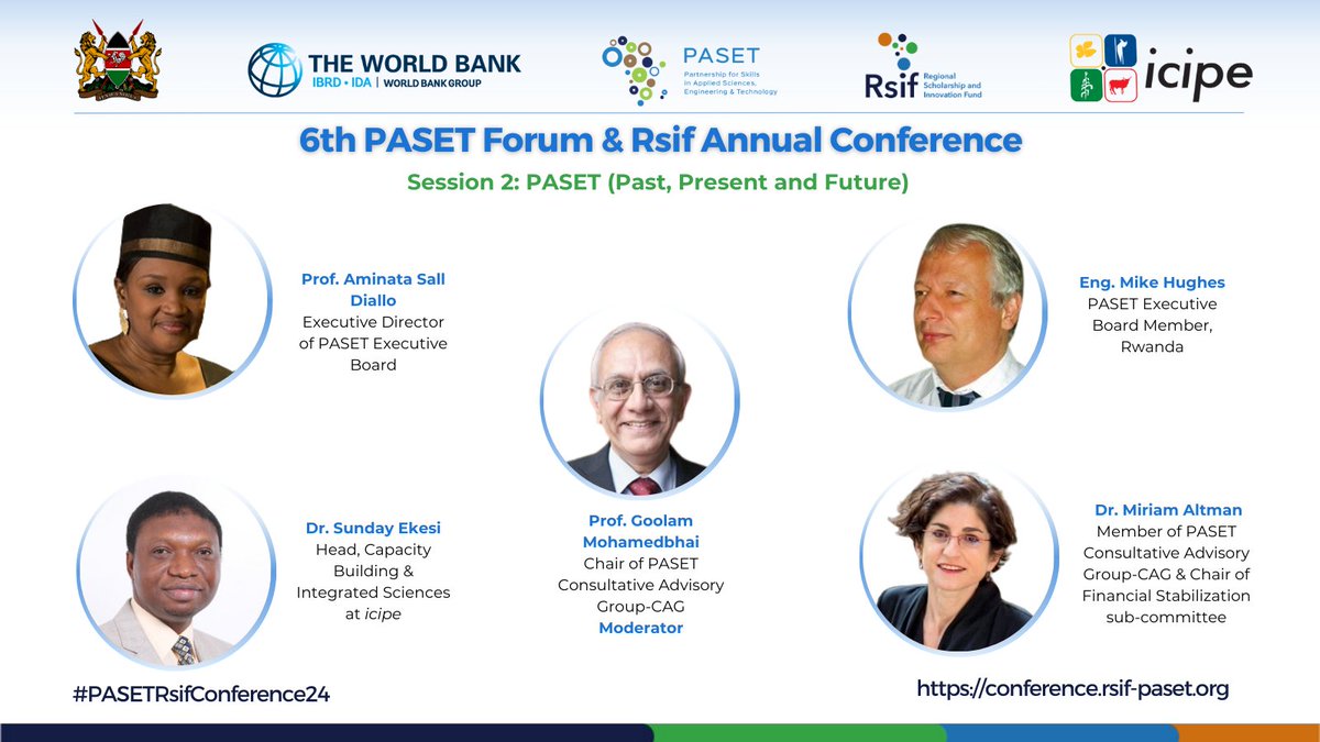 Calling all academics, industries, and governments in #Africa! Don't miss out on the opportunity to be part of the 6th #PASETRsifConference24. Let's shape the future of skills development and industrial growth together. Join the conversation here: us02web.zoom.us/webinar/regist…